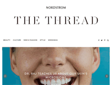 Tablet Screenshot of blogs.nordstrom.com